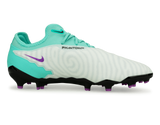 Nike Men's Phantom GX Pro FG Turquoise/Black/Purple Side