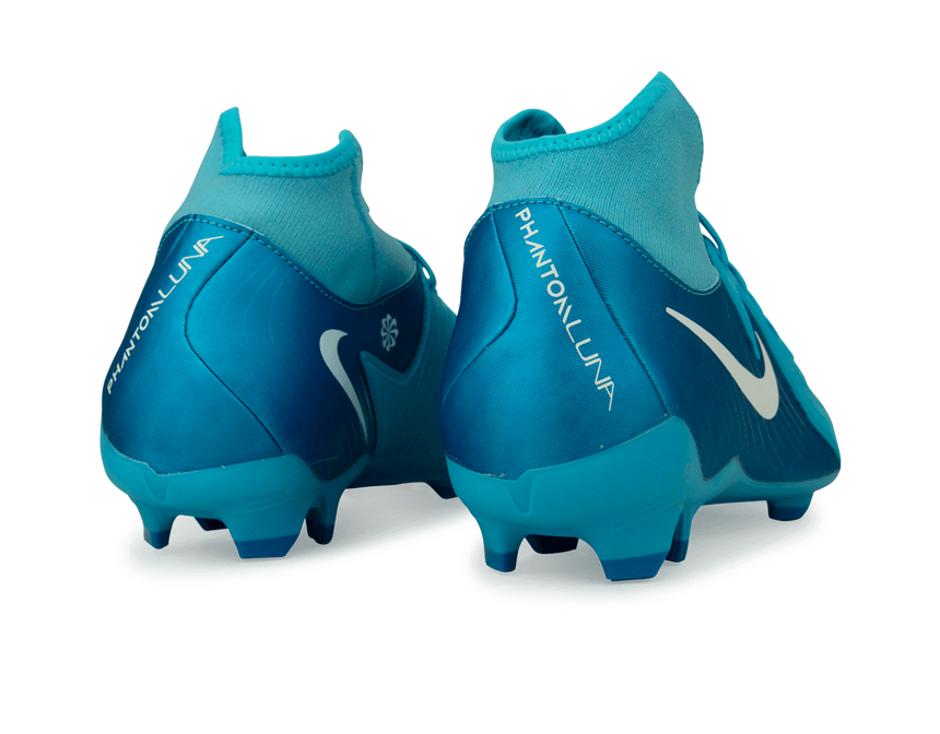 Nike Men's Phantom Luna II Academy FG/MG Blue Fury/White – Azteca