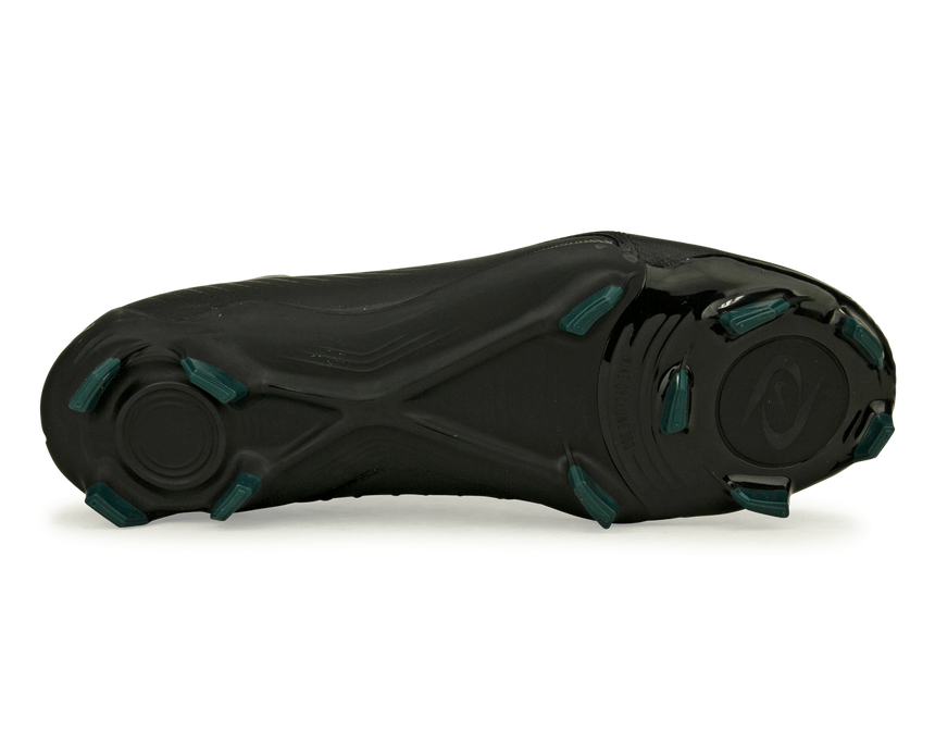 Nike Men's Phantom Luna II Academy FG/MG Black/Deep Jungle Sole