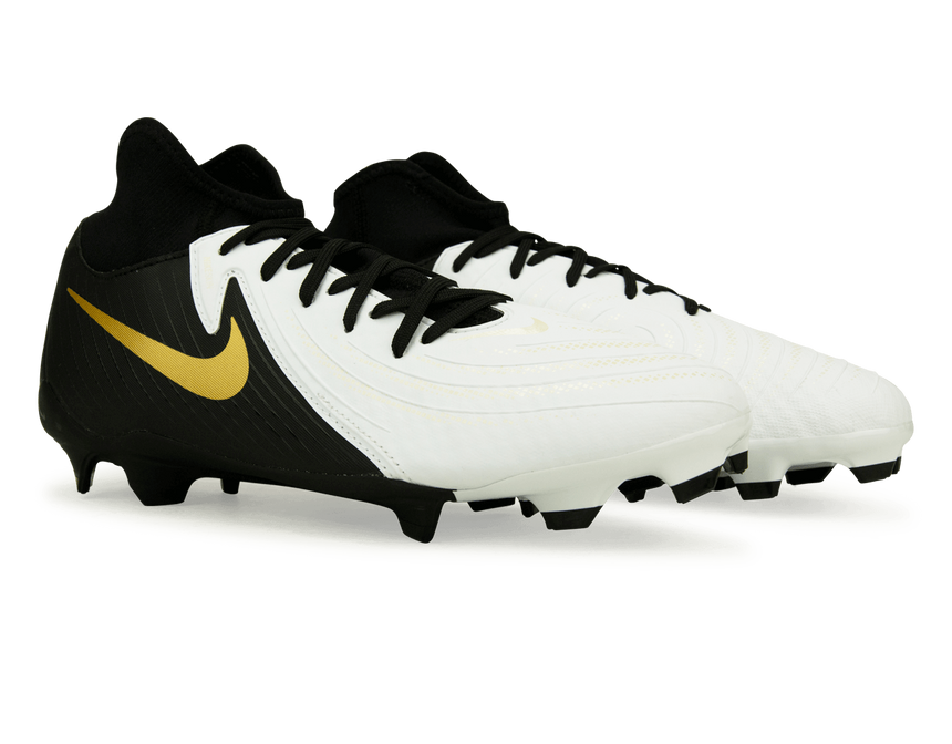 Nike Men's Phantom Luna II Academy FG/MG White/Black/Gold Together