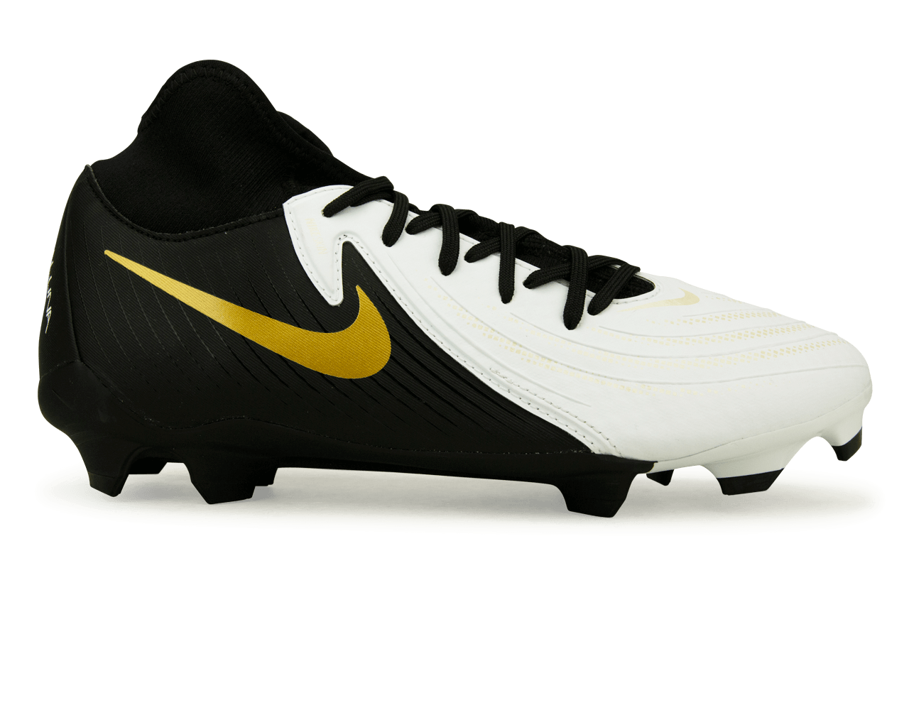 Nike Men's Phantom Luna II Academy FG/MG White/Black/Gold