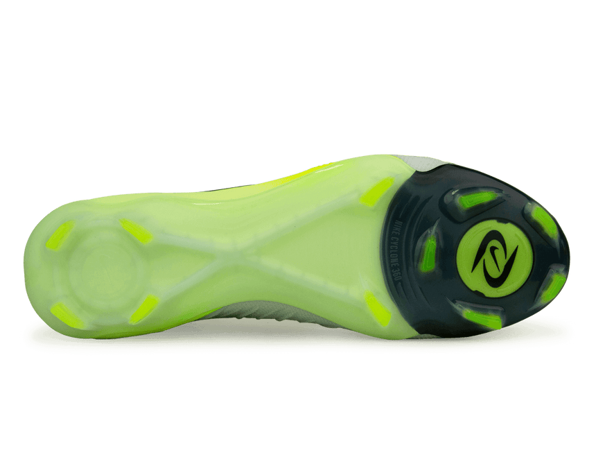 Nike Men's Phantom Luna II Elite FG Metallic Silver/Black/Volt Sole