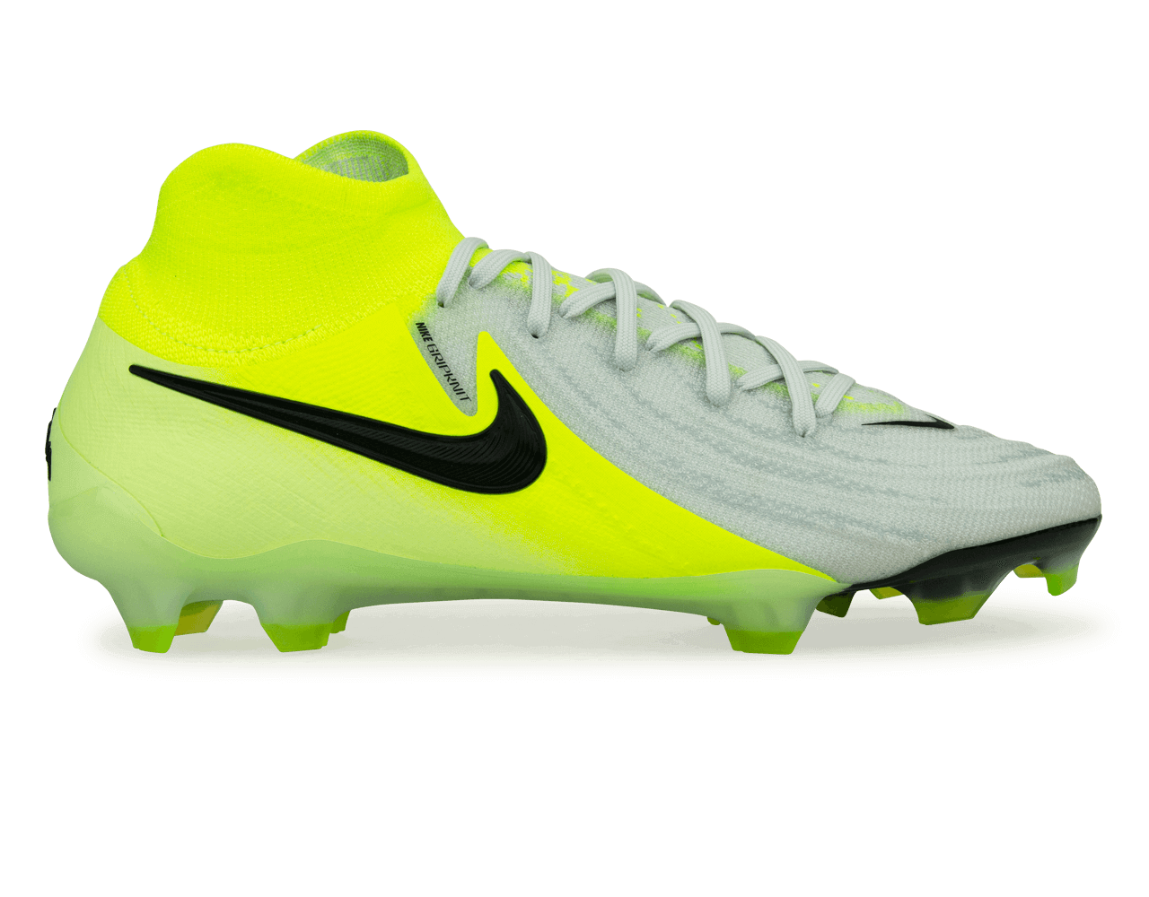 Nike Men's Phantom Luna II Elite FG Metallic Silver/Black/Volt