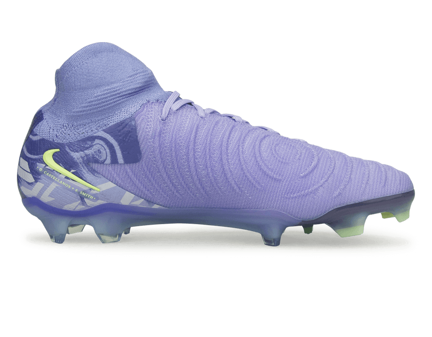 Nike Men's United Phantom Luna II Elite FG Purple Agate/Barely Volt Side