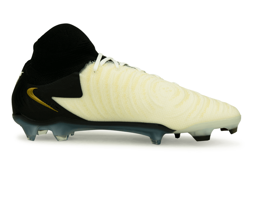 Nike Men's Phantom Luna II Elite FG White/Black/Gold Side