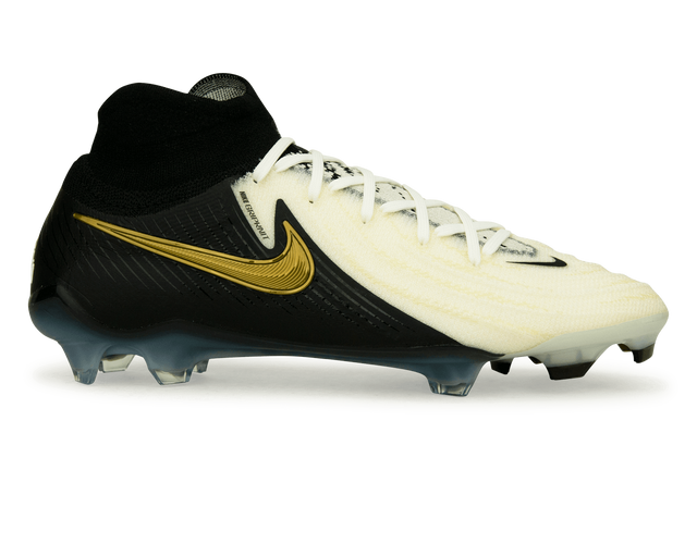 Nike Men's Phantom Luna II Elite FG White/Black/Gold – Azteca Soccer