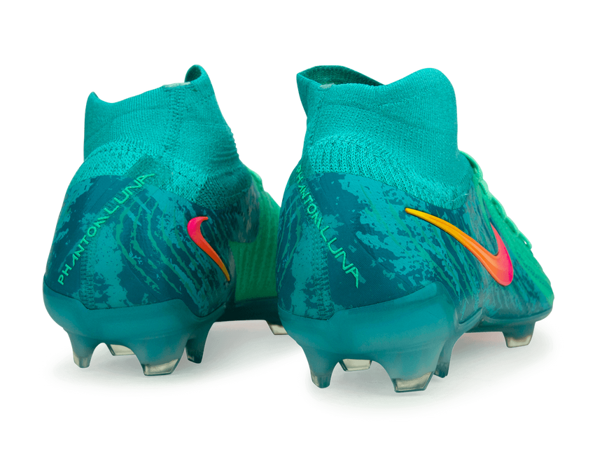 Nike Men's Phantom Luna II Elite LV8 FG Green Glow/Black – Azteca