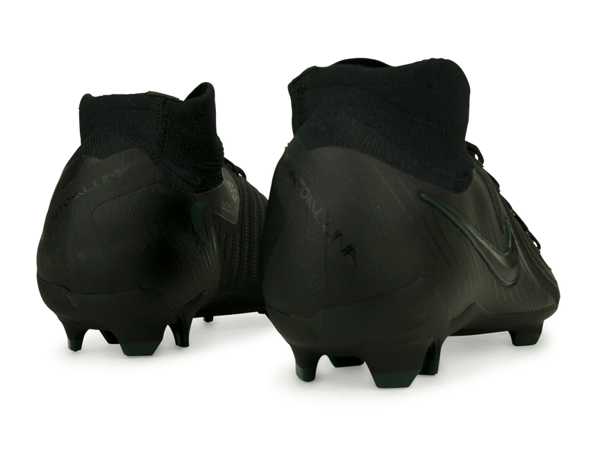 Nike Men's Phantom Luna II Pro FG Black/Deep Jungle Rear