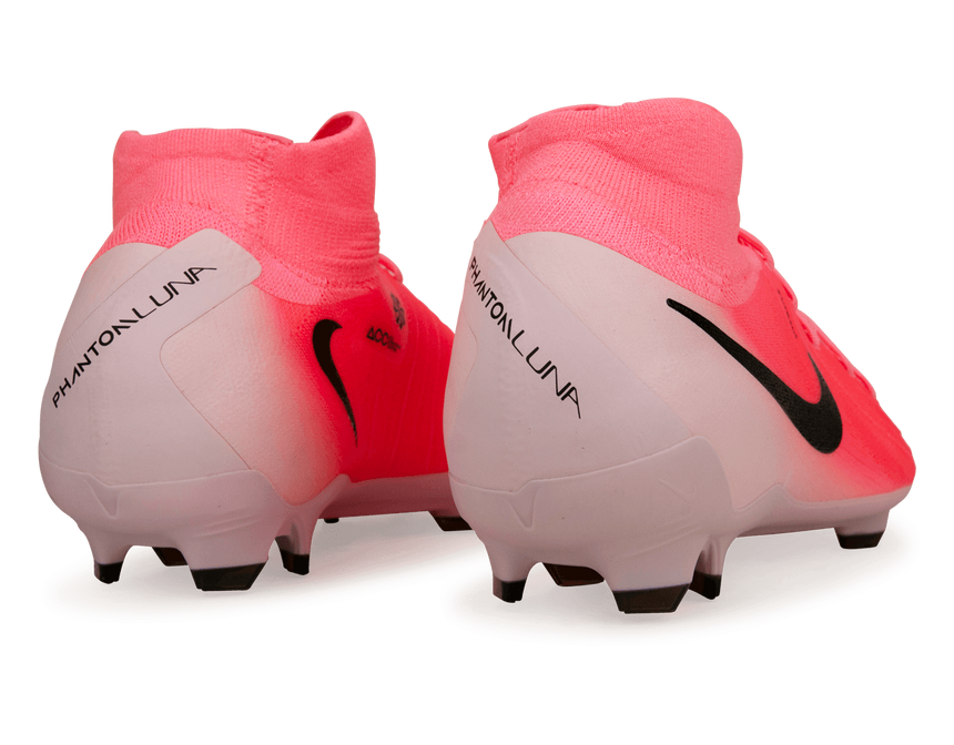 Nike Men's Phantom Luna II Pro FG Sunset Pulse/Black Rear