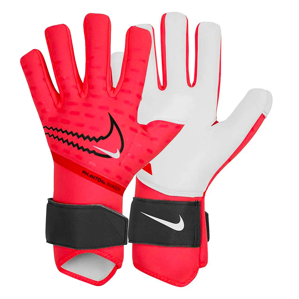 Nike Men's Phantom Shadow Goalkeeper Gloves Red/White Azteca Soccer