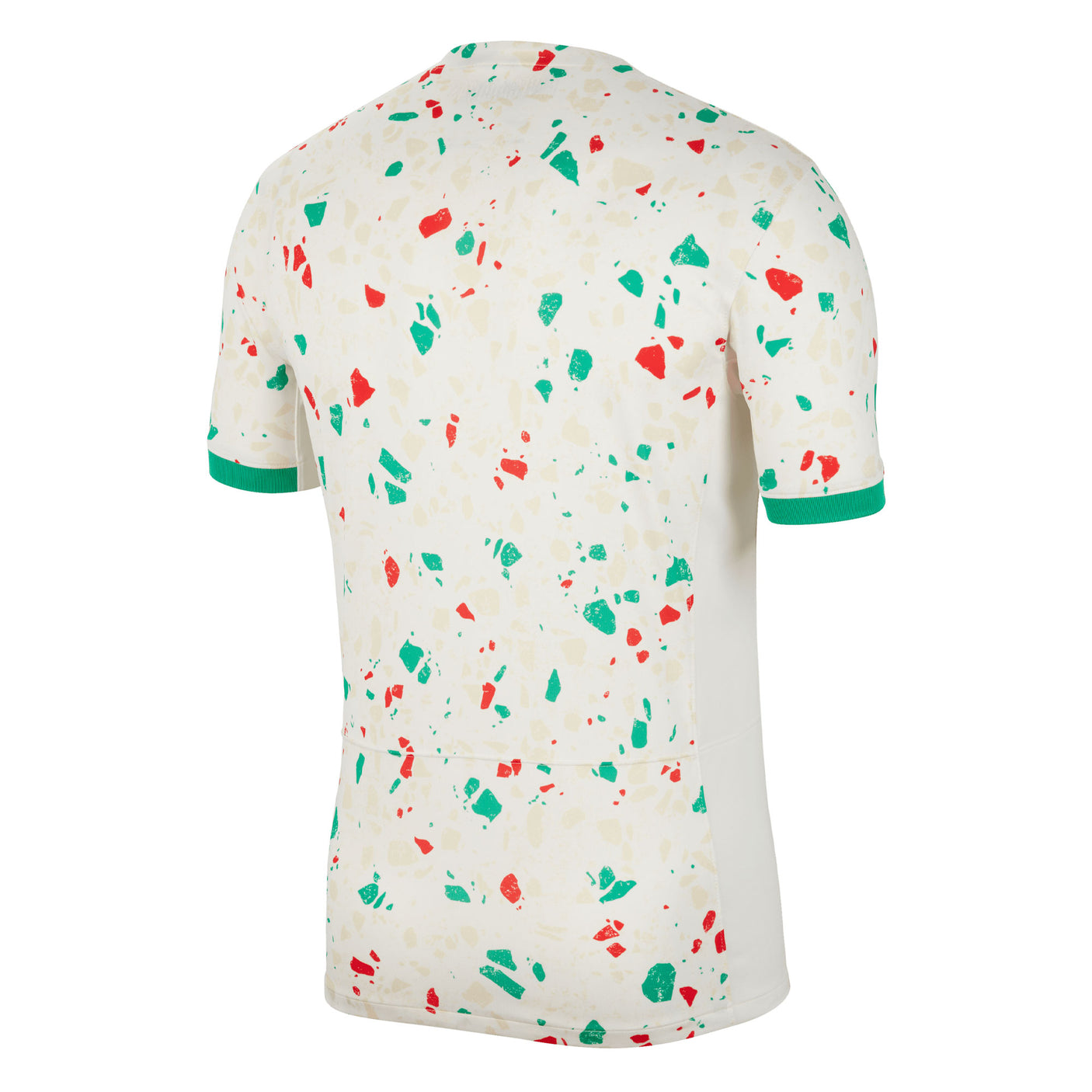 Nike Men's Portugal 2023/24 Away Jersey White/Green Back