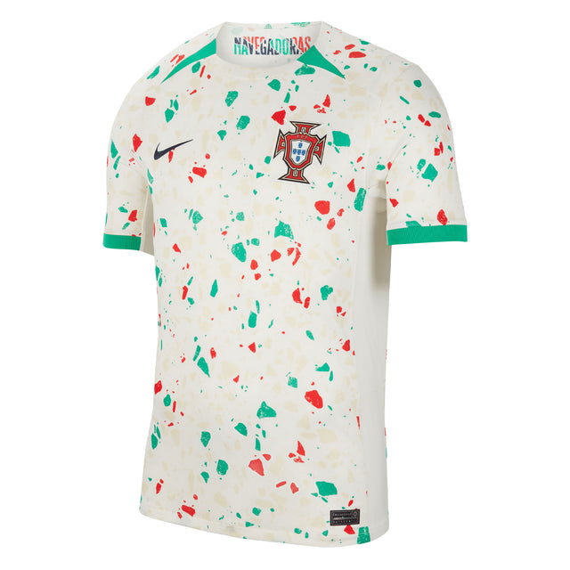 Nike Men's Portugal 2023/24 Away Jersey White/Green Front