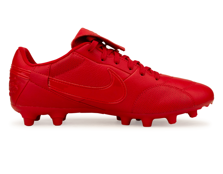 Nike Men's Premier III FG Red/White Side
