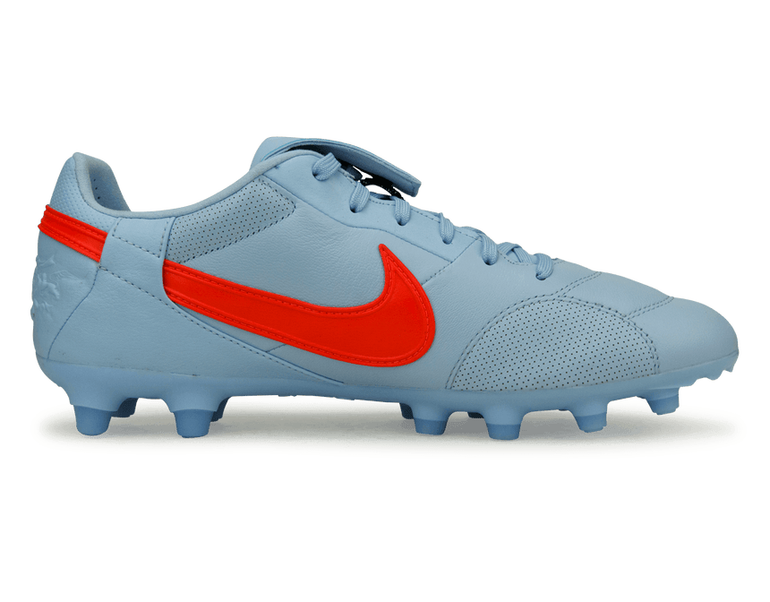 Nike Men's Premier III FG Royal Tint/Bright Crimson Side