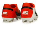 Nike Mens's Premier III FG Team Orange/White/Black Rear