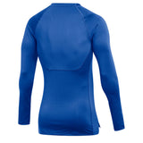 Nike Men's Pro Long Sleeve Top Royal Blue Back
