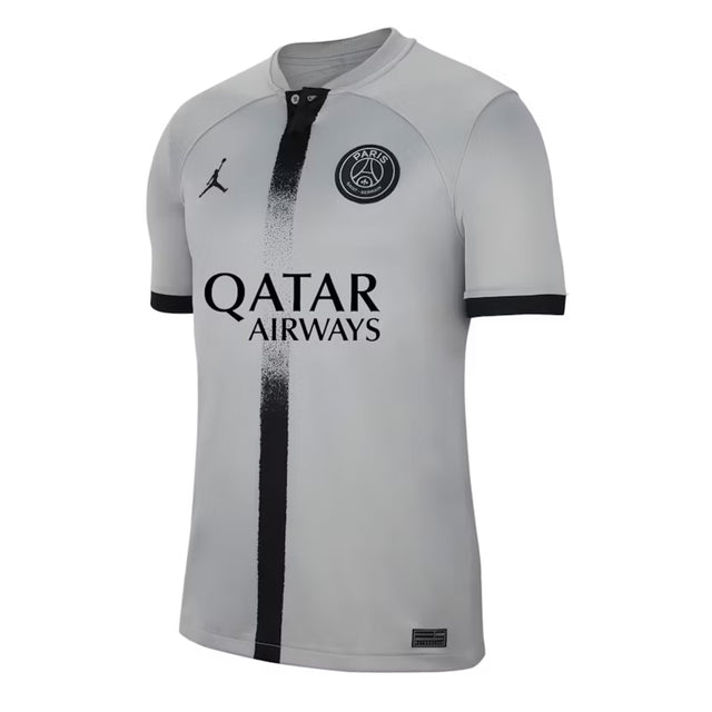 Nike Men's PSG 2022/23 Away Jersey Grey/Black Front