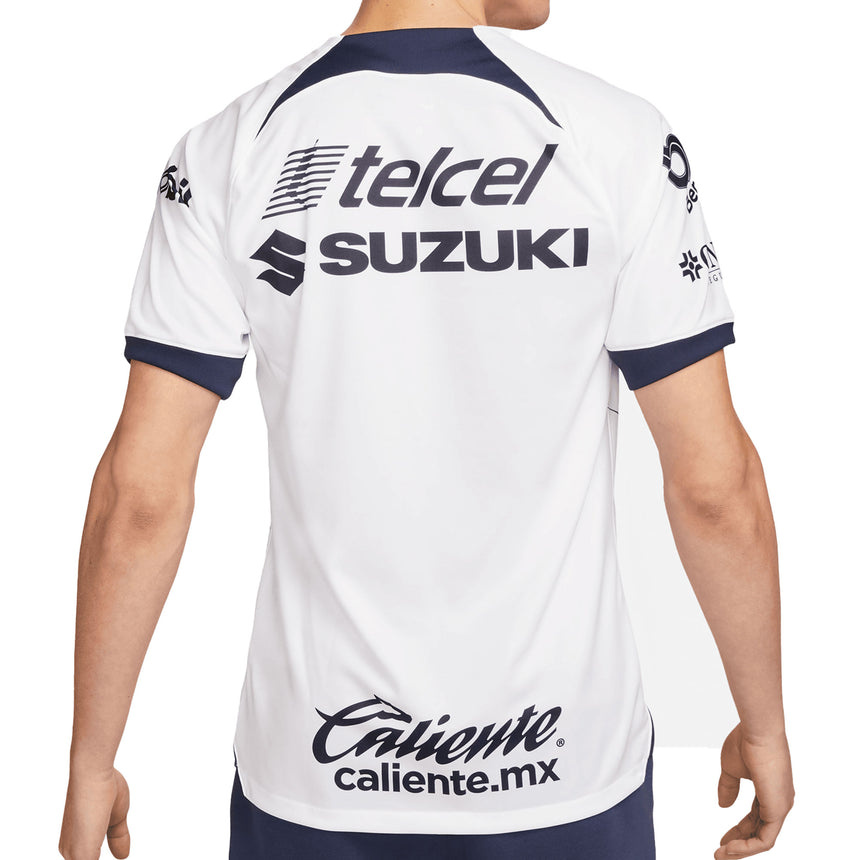 Nike Men's Pumas UNAM 2023/24 Home Jersey White/Navy Back