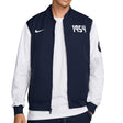 Nike Men's Pumas UNAM 2024/25 Unlined Bomber Jacket Obsidian/White Front