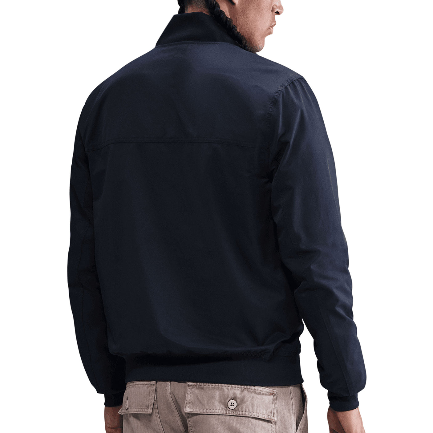 Nike Men's Pumas UNAM Woven Bomber Jacket Navy Back