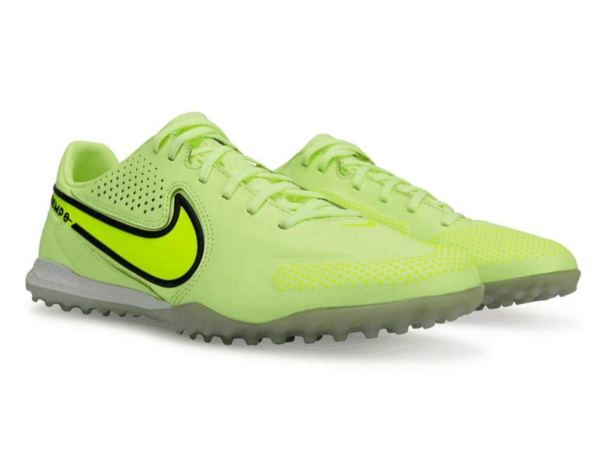 Nike Men's React Tiempo Legend 9 Pro TF Volt/White Sole