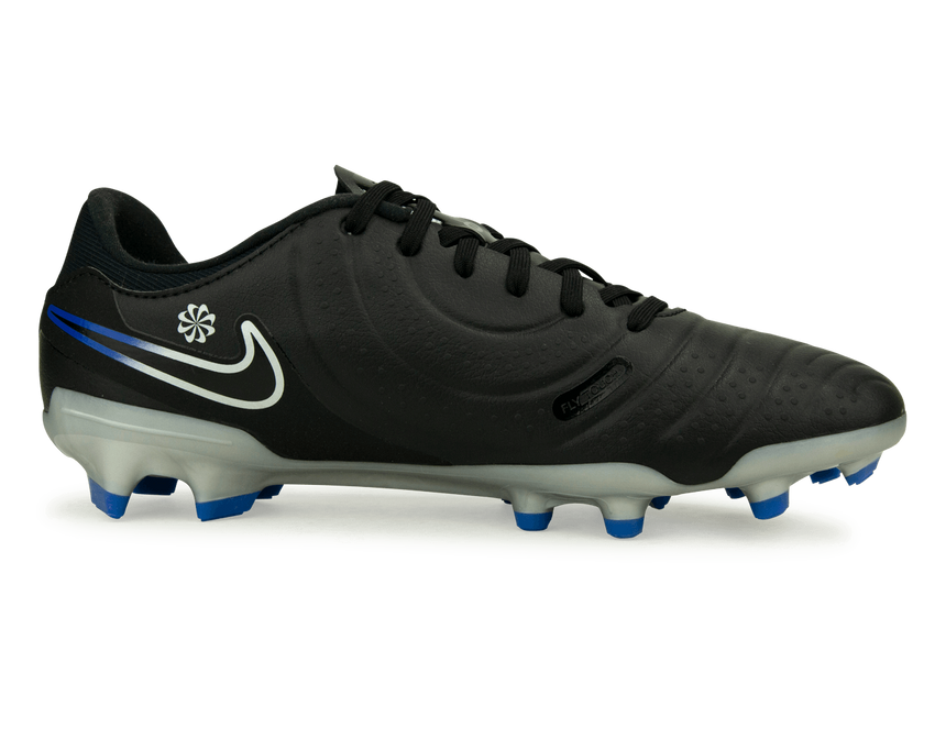 Nike Men's Tiempo Legend 10 Academy FG/MG Black/Blue Side