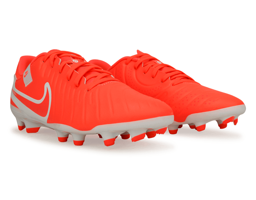 Nike Men's Tiempo Legend 10 Academy FG/MG Hot Lava/White Together