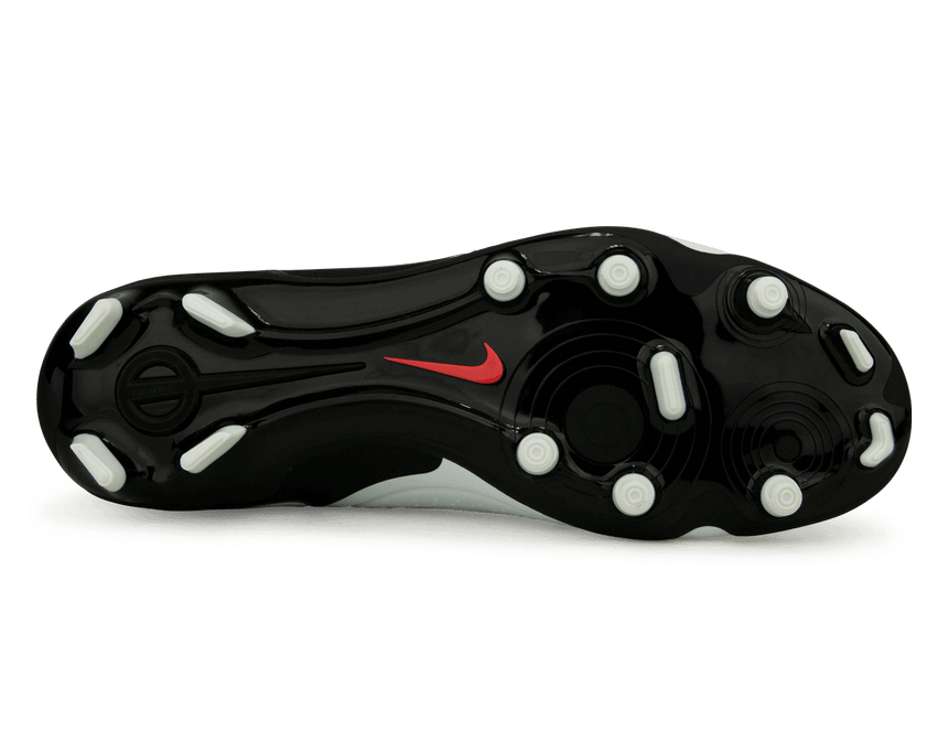 Nike Men's Tiempo Legend 10 Academy FG/MG White/Red Sole