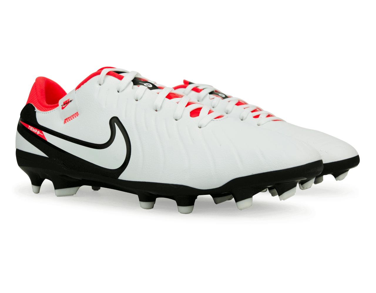 Nike Men's Tiempo Legend 10 Academy FG/MG White/Red Together