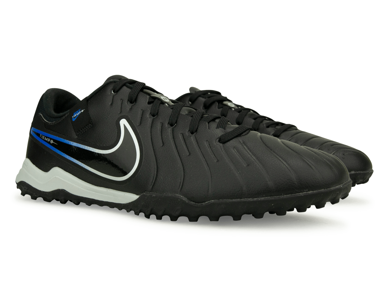 Nike Men s Tiempo Legend 10 Academy TF Black Blue Azteca Soccer