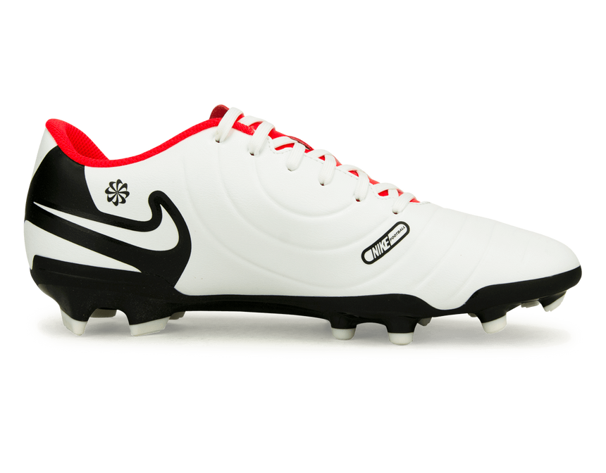 Nike Men's Tiempo Legend 10 Club FG/MG White/Red Side
