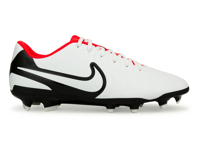 Nike Men s Tiempo Legend 10 Club FG MG White Red 6.5