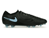 Nike Men's Tiempo Legend 10 Elite FG Black/Black Side