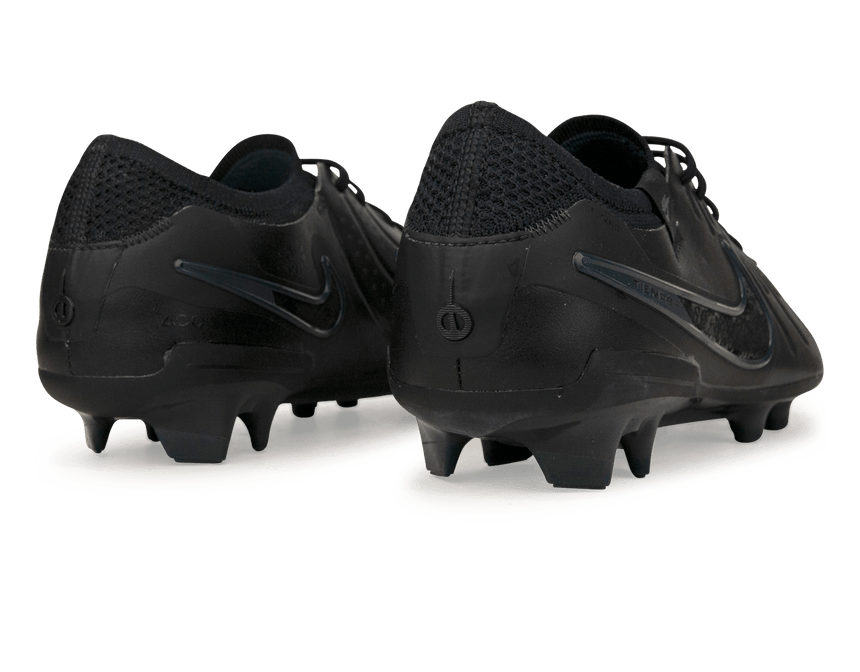 Nike Men's Tiempo Legend 10 Elite FG Black/Deep Jungle Heel