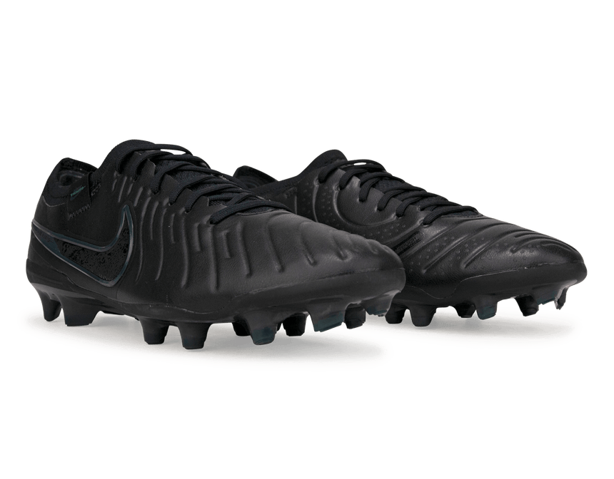 Nike Men's Tiempo Legend 10 Elite FG Black/Deep Jungle Pair