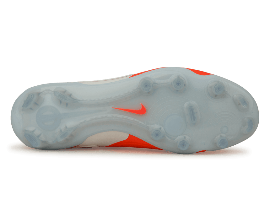 Nike Men's Tiempo Legend 10 Elite FG Hot Lava/White Sole