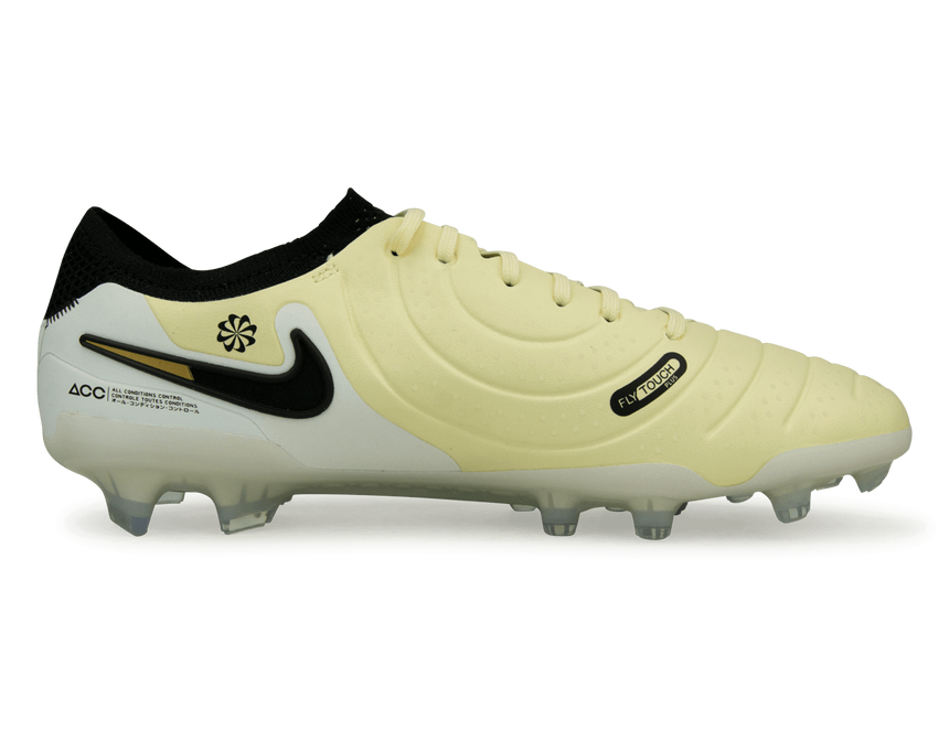 Nike Men's Tiempo Legend 10 Elite FG Lemonade/Black Side