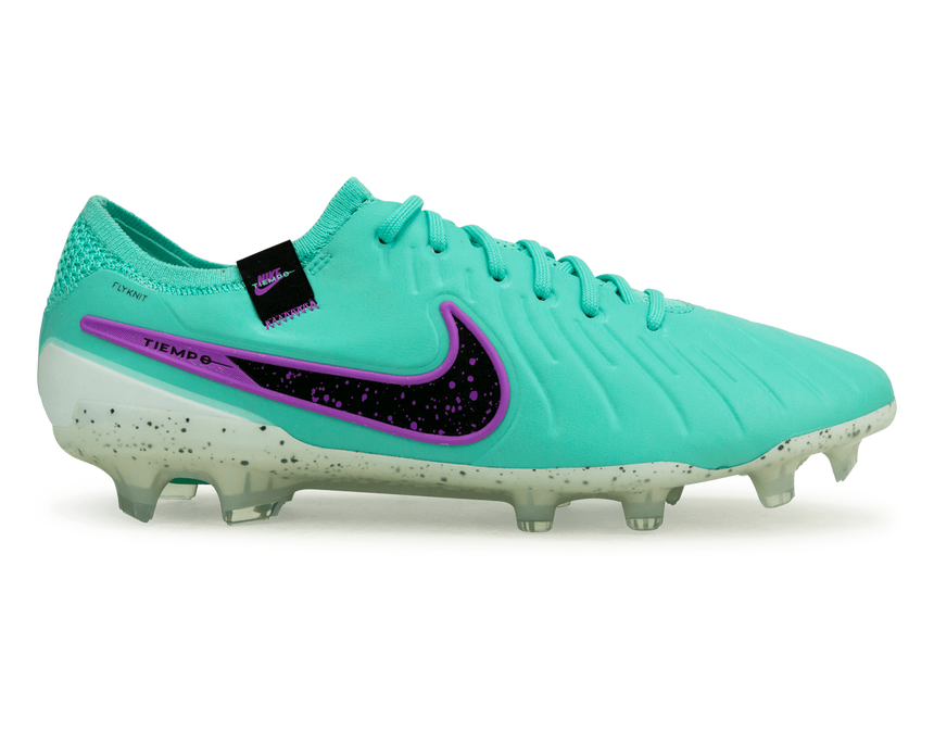 Nike Men's Tiempo Legend 10 Elite FG Turquoise/Black/Purple Nike Men's Tiempo Legend 10 Elite FG Turquoise/Black/Purple