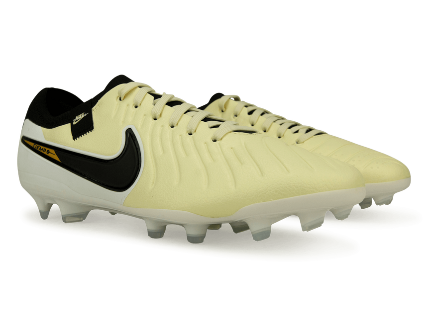 Nike Men's Tiempo Legend 10 Pro FG Lemonade/Black Together