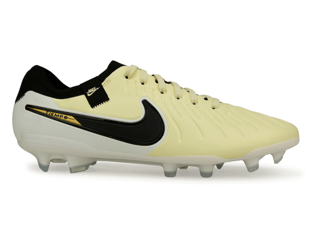 Nike Men s Tiempo Legend 10 Pro FG Lemonade Black Azteca Soccer