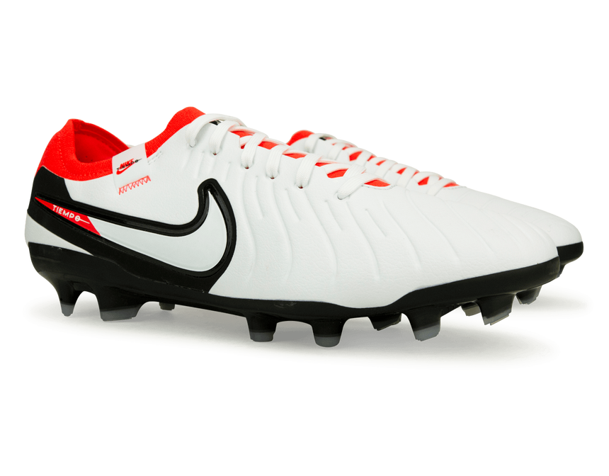 Nike Men's Tiempo Legend 10 Pro FG White/Red Together