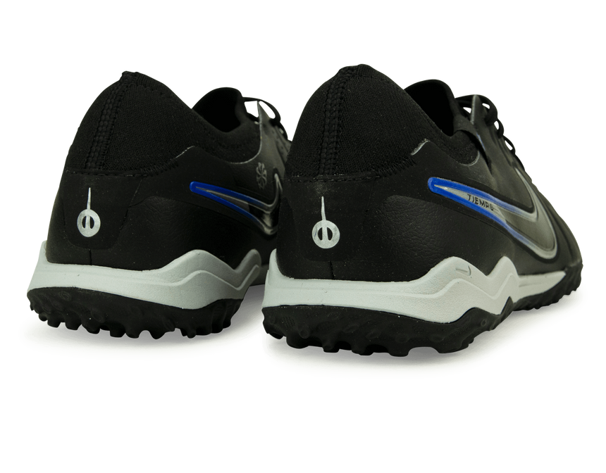 Nike Men's Tiempo Legend 10 Pro TF Black/Blue Rear