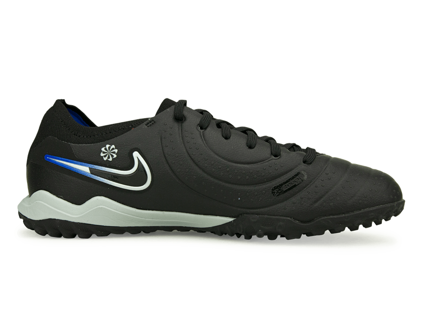 Nike Men's Tiempo Legend 10 Pro TF Black/Blue Side