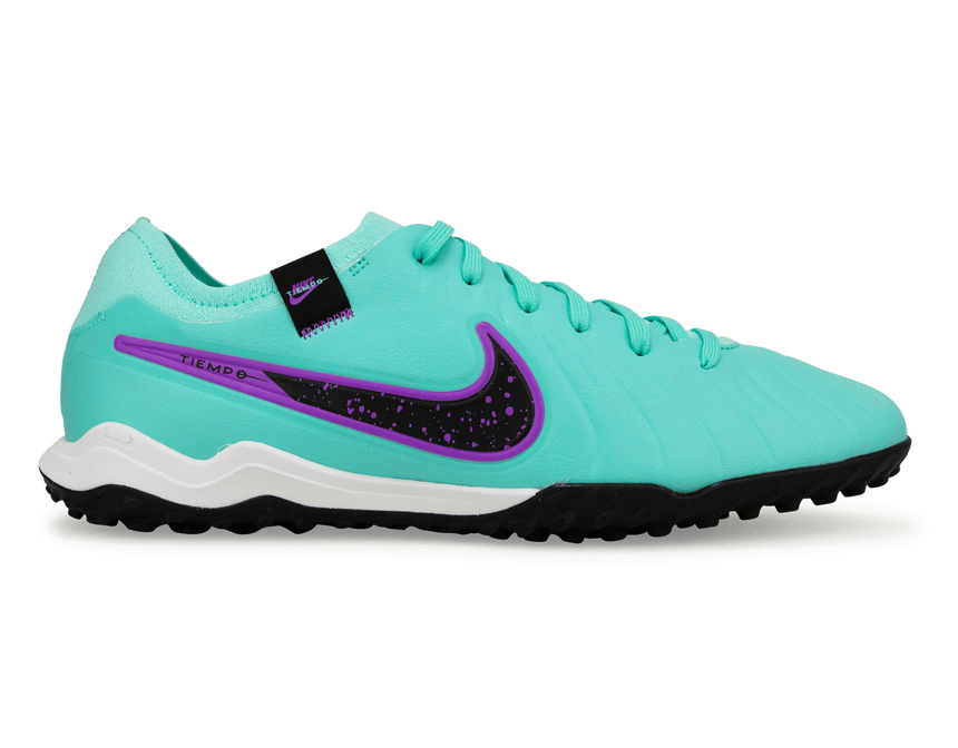 Nike Men's Tiempo Legend 10 Pro TF Turquoise/Black/Purple – Azteca