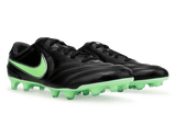 Nike Men's Tiempo Ligera Pro FG Black/Illusion Green Together