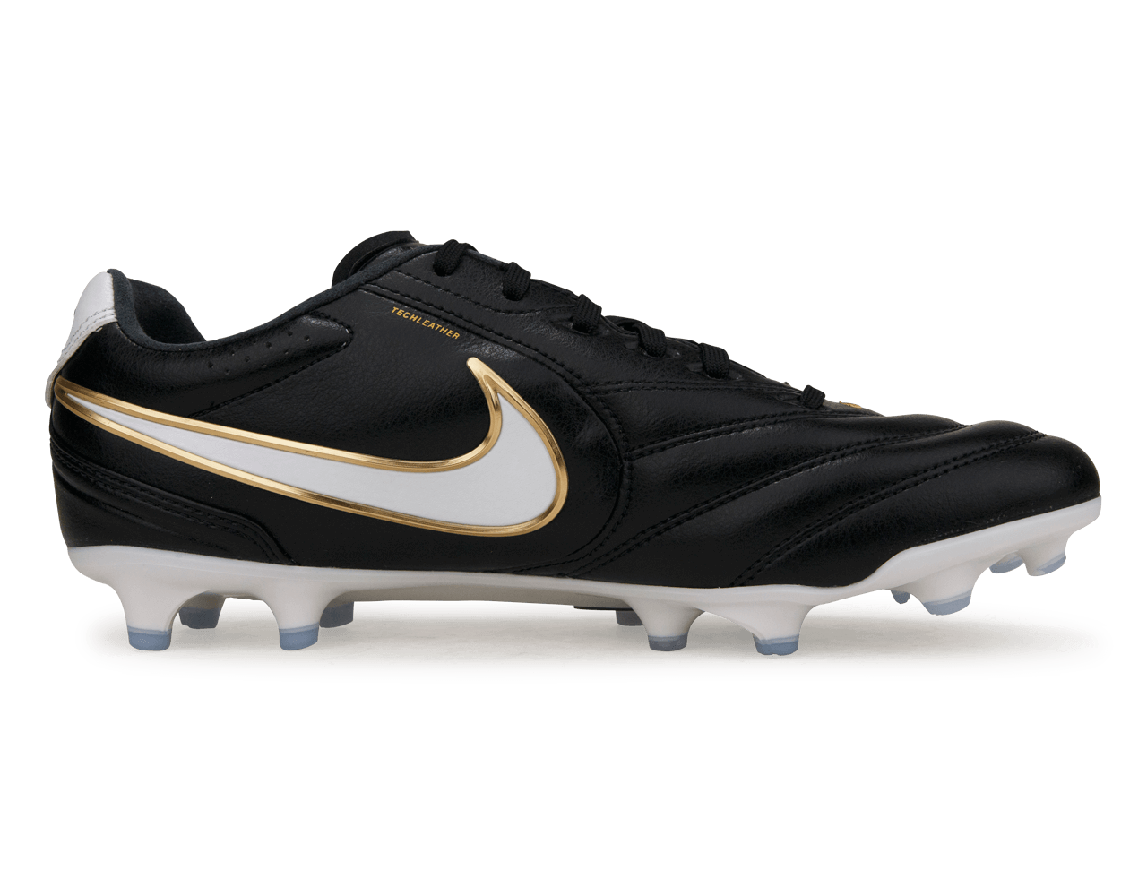 Nike Men's Tiempo Ligera Pro FG Soccer Cleats Black White – Azteca
