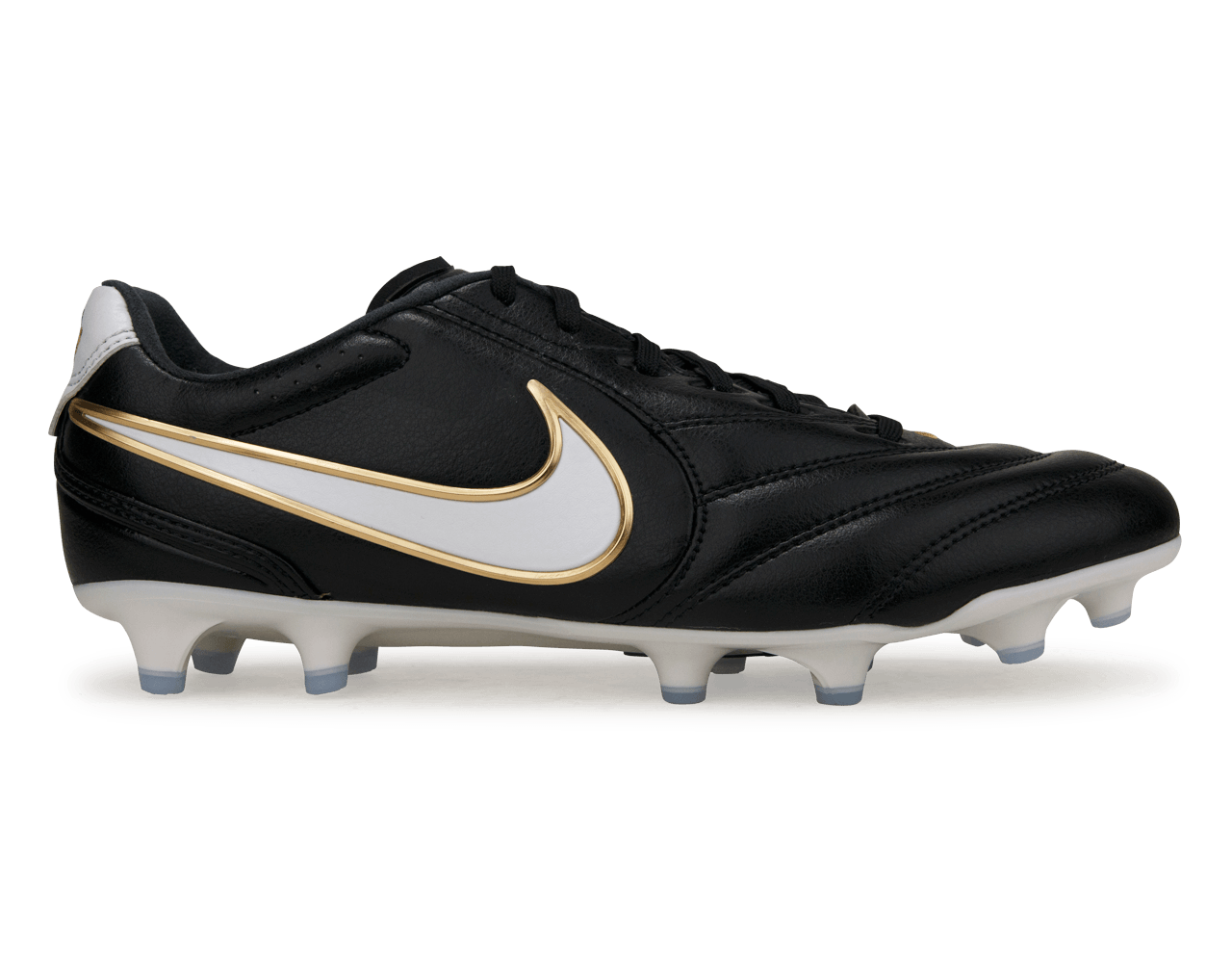 Nike Men's Tiempo Ligera Pro FG Soccer Cleats Black White – Azteca
