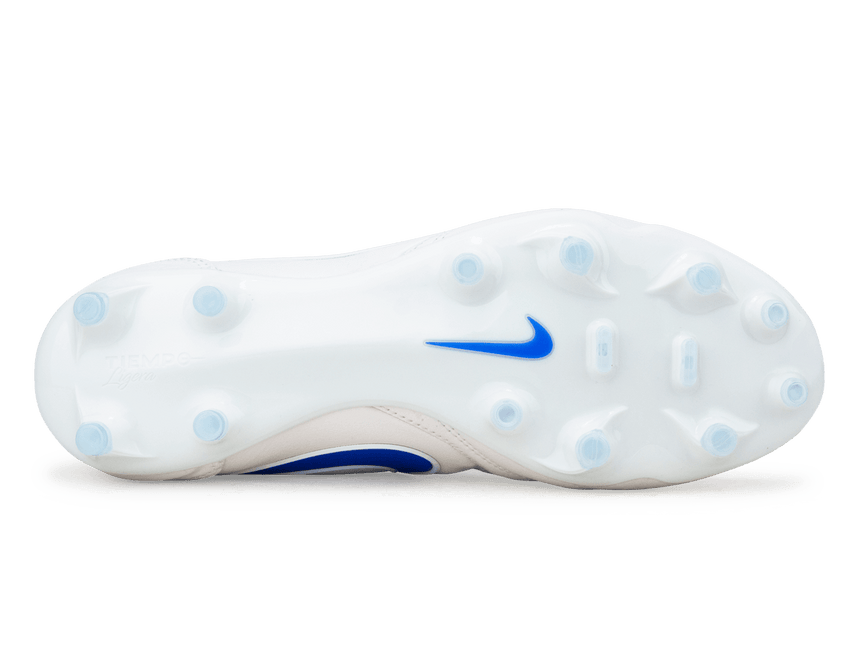 Nike Men's Tiempo Ligera Pro FG Chalk/Racer Blue Sole