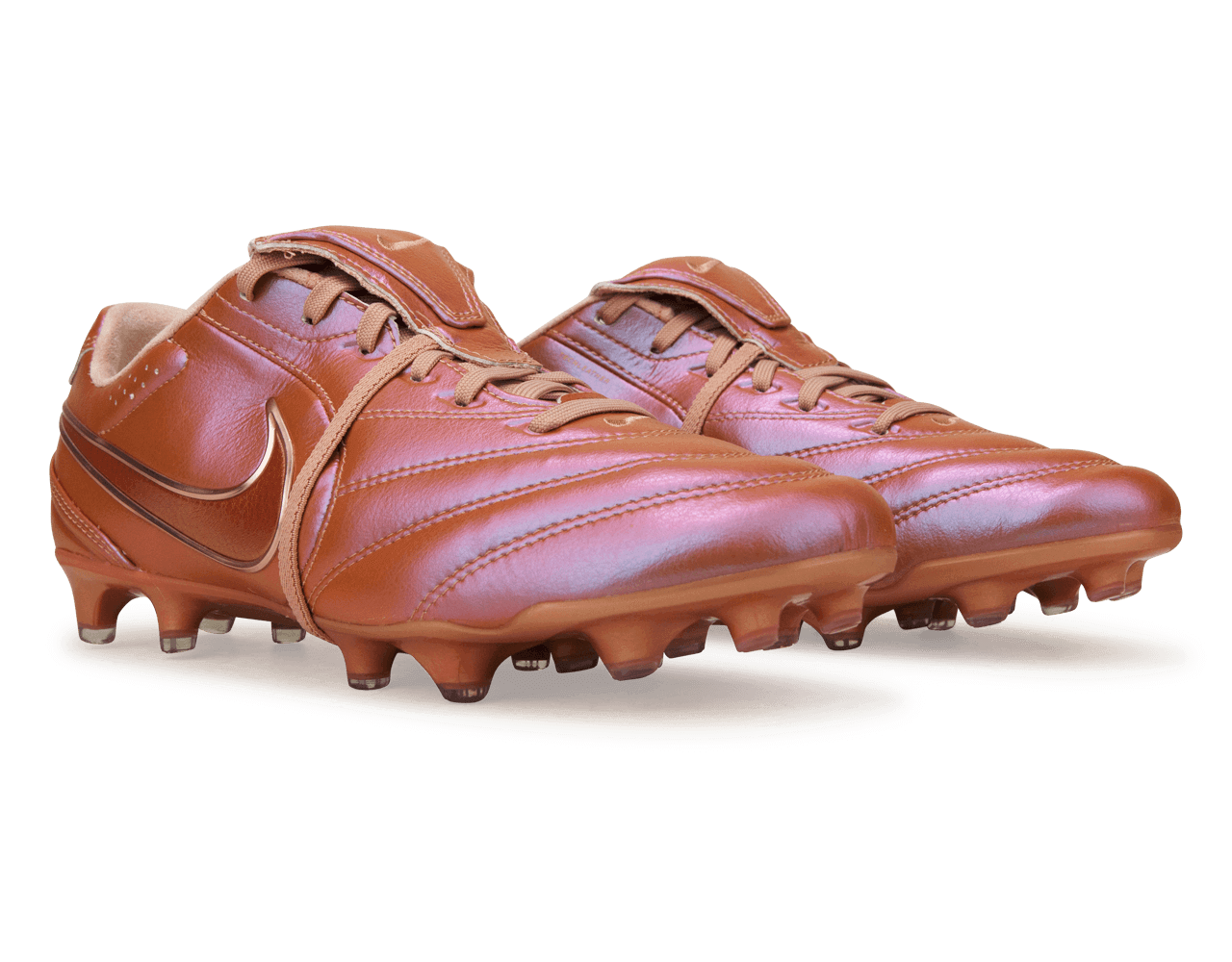 Nike Men's Tiempo Ligera Pro FG LE Red Bronze/Rose Gold Together