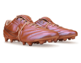 Nike Men's Tiempo Ligera Pro FG LE Red Bronze/Rose Gold Together